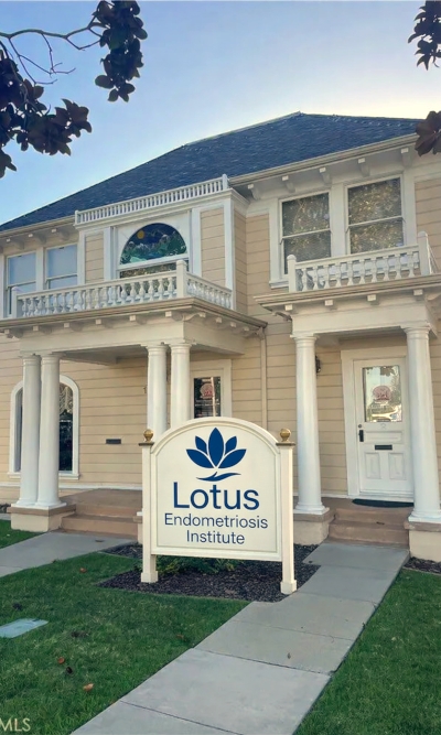 The front of the Lotus Endometriosis Institute at Tranquility Women's Health office in Arroyo Grande, CA